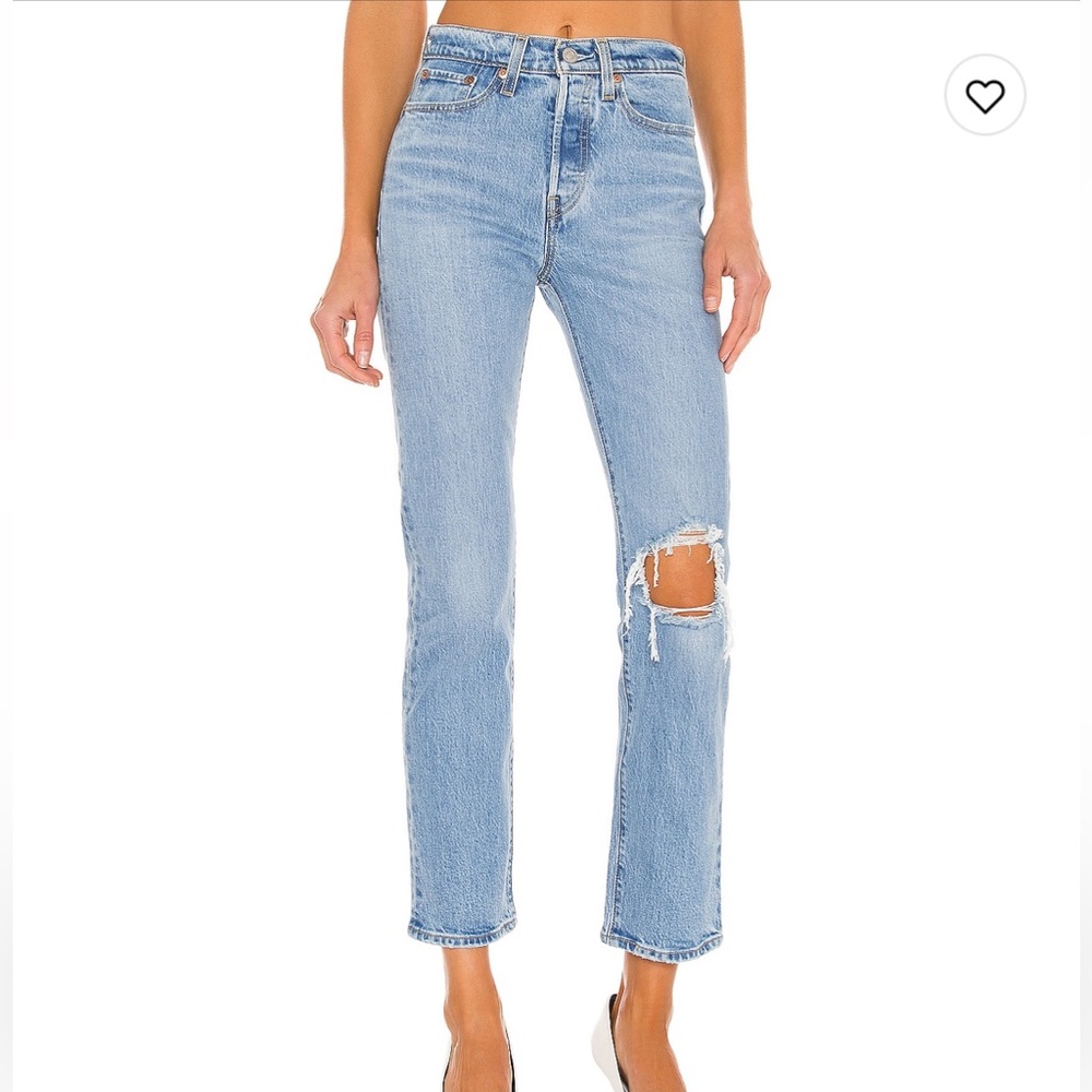 Levi’s Wedgie straight ankle